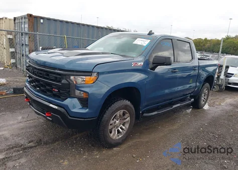 2024 Chevrolet Silverado 1500 4Wd Short Bed Custom Trail Boss from USA, damaged, VIN 3GCPDCEK0RG246912